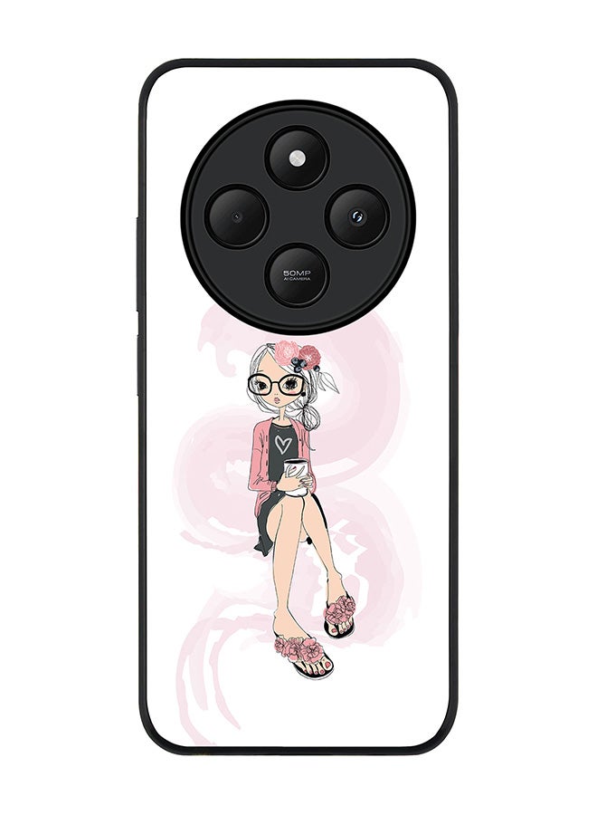 Stylizedd For Xiaomi Redmi 14C / 14R Case,Slim fit Camera Protection, Shockproof Thin Phone cover - Nerdy Cute - Image 1