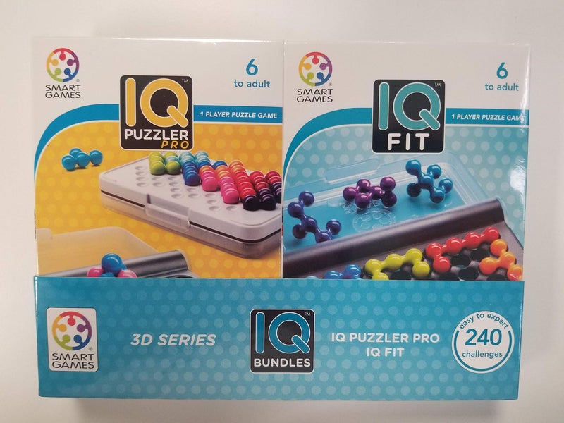 SmartGames IQ Bundles 3D Series, IQ Puzzler Pro IQ Fit 240 Challenges, Ages 6-Adult - Image 2