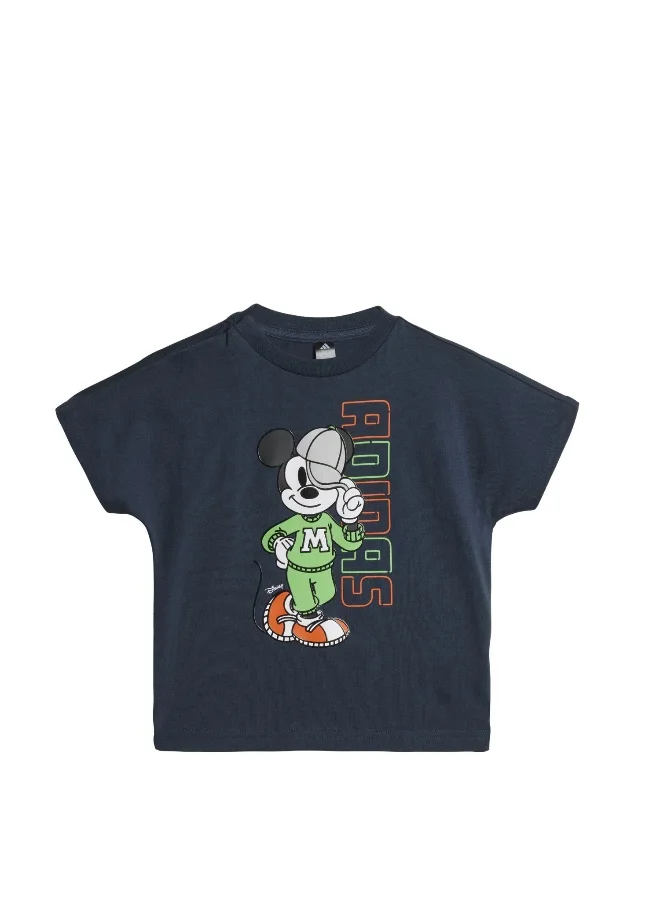 Adidas Adidas I Dy Mm T Blue T-Shirt (Short Sleeve) T-Shirts For Kids