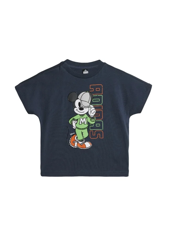 Adidas Adidas I Dy Mm T Blue T-Shirt (Short Sleeve) T-Shirts For Kids
