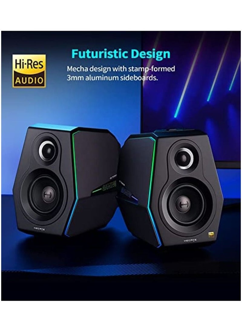 EDIFIER - Edifier G5000 Bluetooth Computer Gaming Speakers, Wireless Desktop Speakers for PC/PS4/PS5/Laptop/TV, HiFi Level Sound Game Driven RGB Lighting with 3 Sound Modes - Image 1