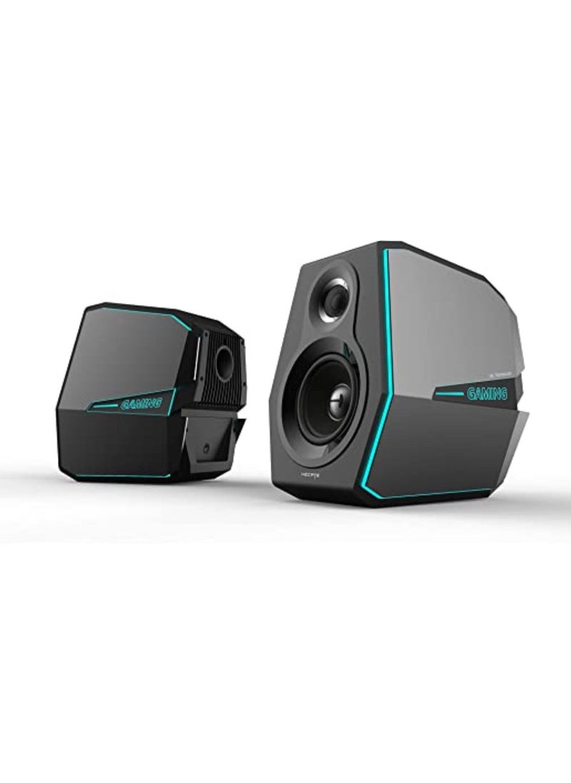 EDIFIER - Edifier G5000 Bluetooth Computer Gaming Speakers, Wireless Desktop Speakers for PC/PS4/PS5/Laptop/TV, HiFi Level Sound Game Driven RGB Lighting with 3 Sound Modes - Image 1