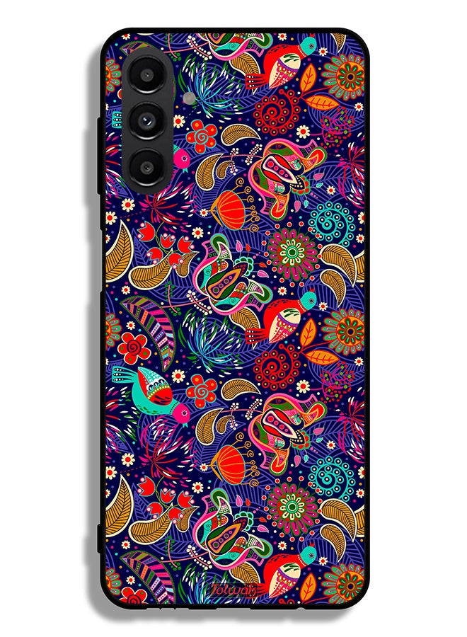 Tolwak Samsung Galaxy A13 5G Protective Case Cover Pattern Colorful Birds Leaf Flowers - Image 1