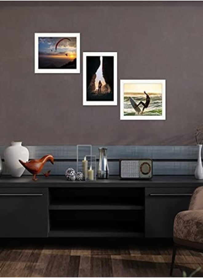AKDC - Ikea Fiskbo Frame 21X30 Cm, Photo Frames Put Those Moments You’Ve Captured On Display [White, 2Pcs] - Image 1