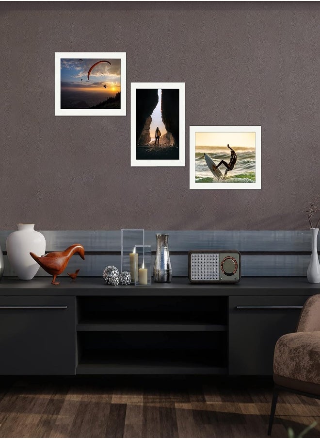 AKDC - Ikea Fiskbo Frame 21X30 Cm, Photo Frames Put Those Moments You’Ve Captured On Display [White, 2Pcs] - Image 1