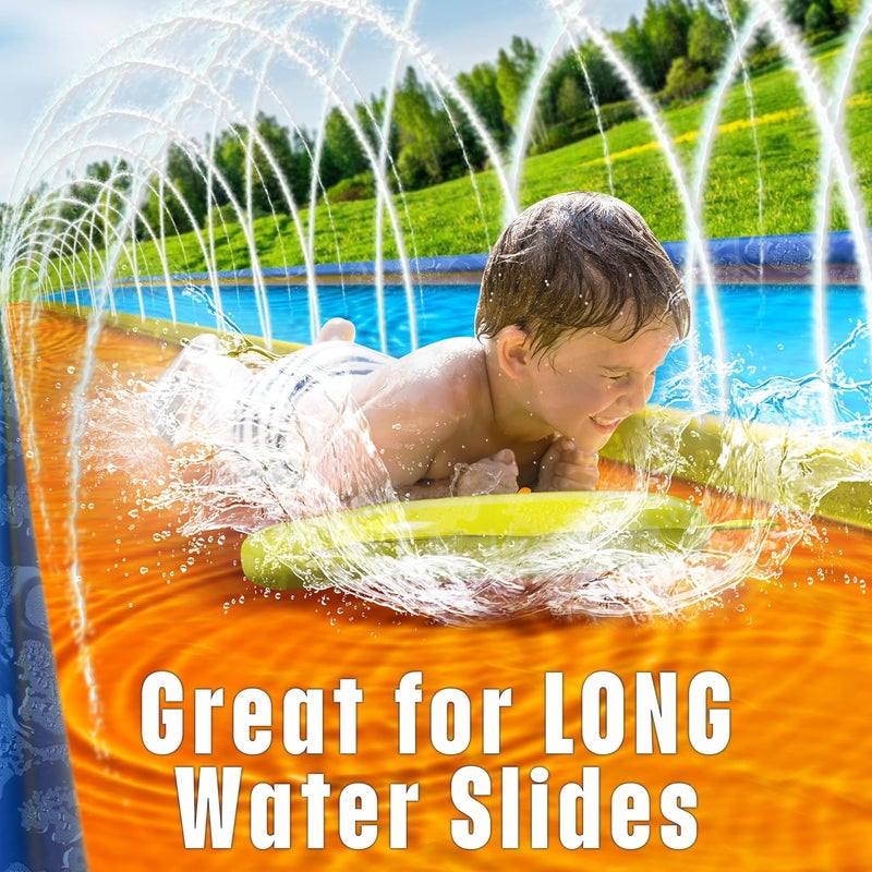 JAMBO 3 Pack Inflatable Body Boards for Water Slides, Boogie Boards for Pool, Lake & Slip Slides, Lightweight Floating Water Toys for Kids & Adults - Image 5
