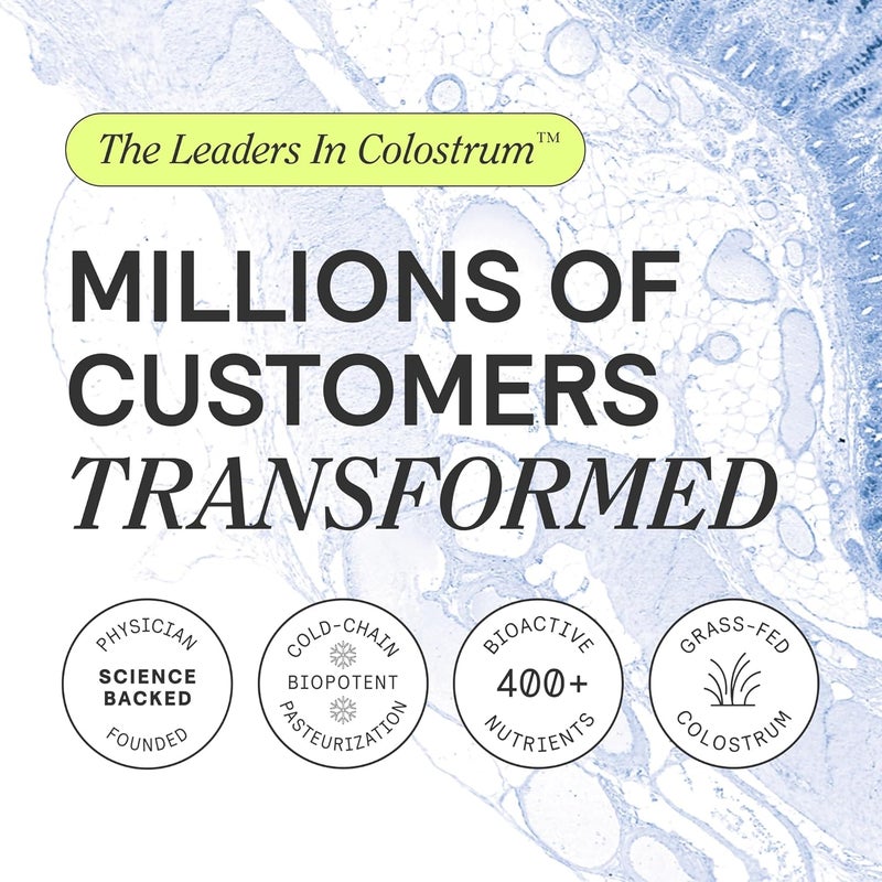 ARMRA Colostrum Powder  Unflavored  Gut Health  Bloating  Skin  Hair  Immunity  Keto Gluten  FatFree  120 Servings - Image 3