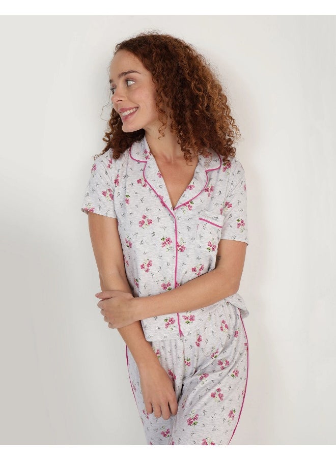 Aerie Aerie Real Soft® Short Sleeve Pajama Shirt  - Image 5