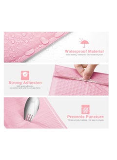 OASIS-TH Pack of 20 Self-Seal Bubble Mailers 18 X 20 CM Out Bags Cushioning Wrap Pouch for Packaging Mailing and Shipping Pink  - Image 2