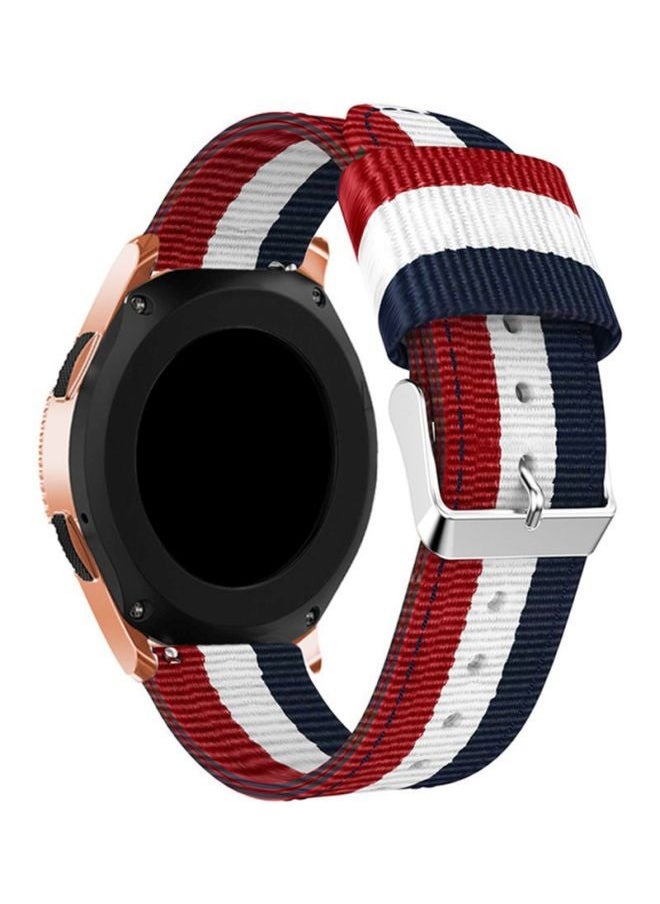 Generic - Replacement Strap For Samsung Galaxy Watch 42/40/44mm Red/White/Blue - Image 1