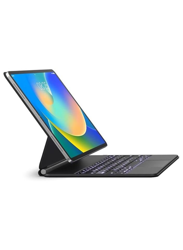 Arabic and English Keyboard Case for iPad Air 11-inch (M2) & iPad Pro 11 inch (1st/2nd/3rd/4th Generation) – Magic-Style Magnetic Keyboard Case with Multi-Touch Trackpad Compatible with 10.9” iPad Air 4th/5th Gen. - Image 1