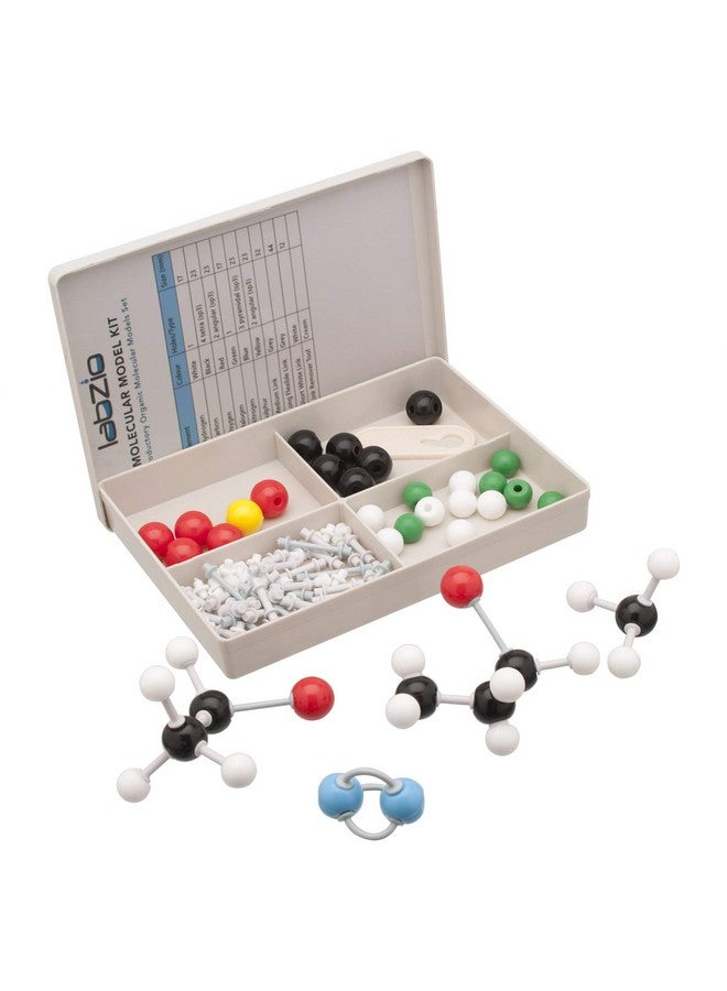 LABZIO by EISCO - Introductory Organic Molecular Model Set, 48 Atom Pieces, 62 Links - Image 1