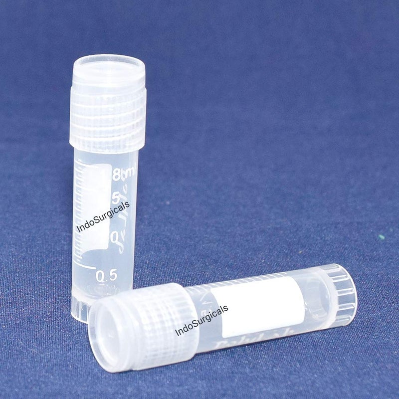 IS IndoSurgicals IS IndoSurgicals Cryo VialsStorage Vials with Screw Cap 18 ml 100 - Image 3