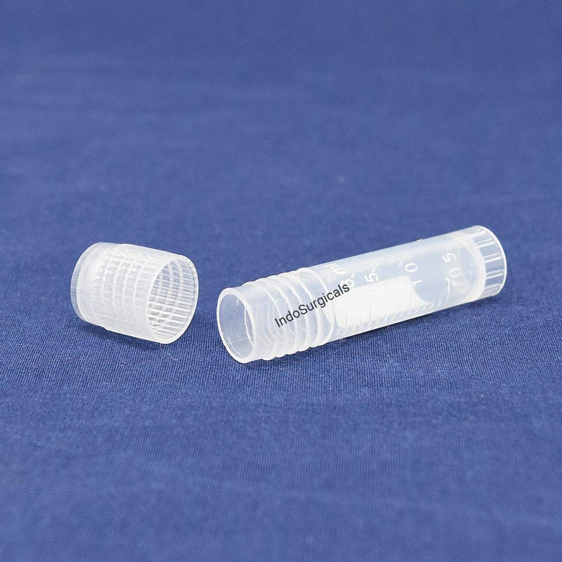 IS IndoSurgicals IS IndoSurgicals Cryo VialsStorage Vials with Screw Cap 18 ml 100 - Image 4
