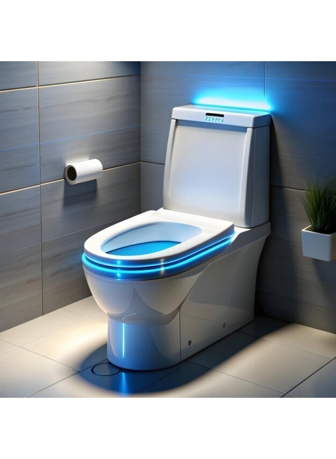 Rambo Blue Flood 4-in-1 Toilet Freshener, Cleaner, and Disinfectant - 3 Pieces - Image 2