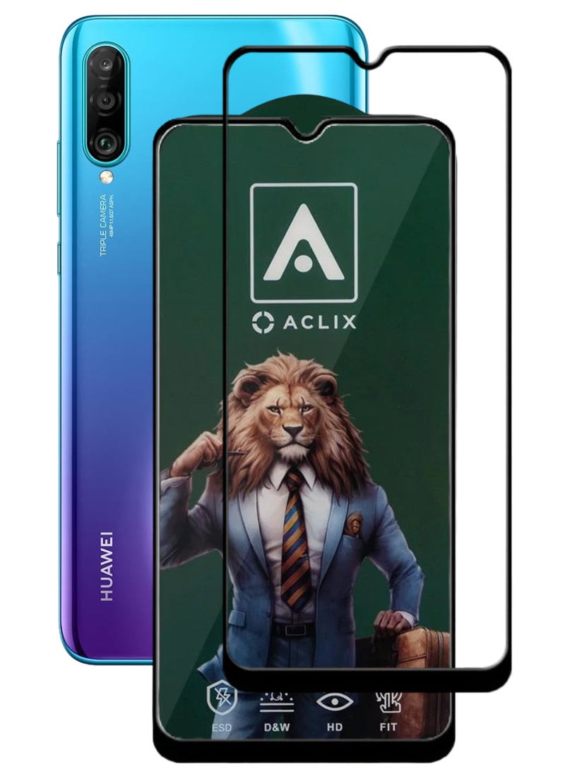 ACLIX Antistatic ESD Dustproof Premium Quality High Definition Tempered Glass Screen Protector Designed For Huawei P30 lite - Image 1
