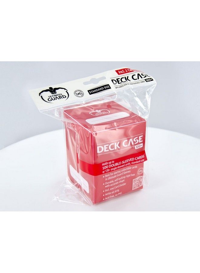 Ultimate Guard Deck Box (100 Cards) Red - Image 5