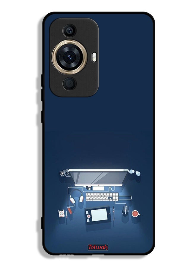 Tolwak Huawei nova 11 Ultra Protective Case Cover Computer Desk Art - Image 1