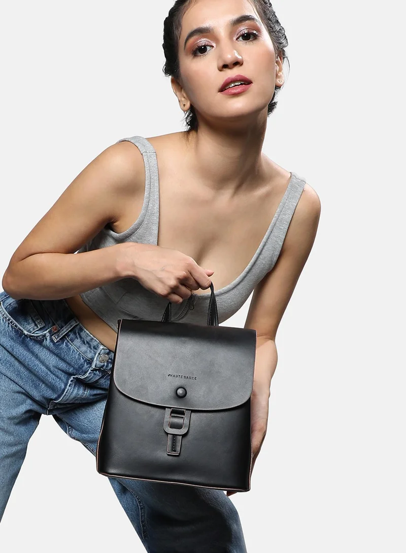 Haute Sauce Flap Closure Backpack