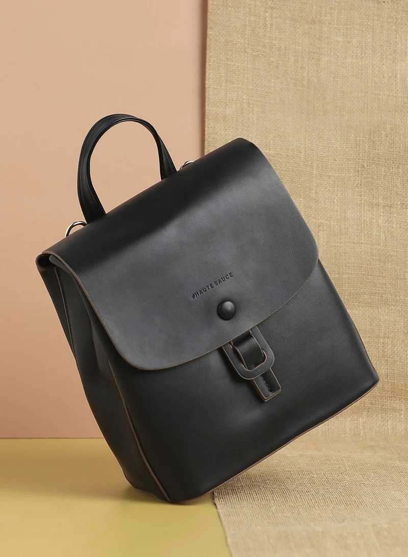 Haute Sauce Flap Closure Backpack