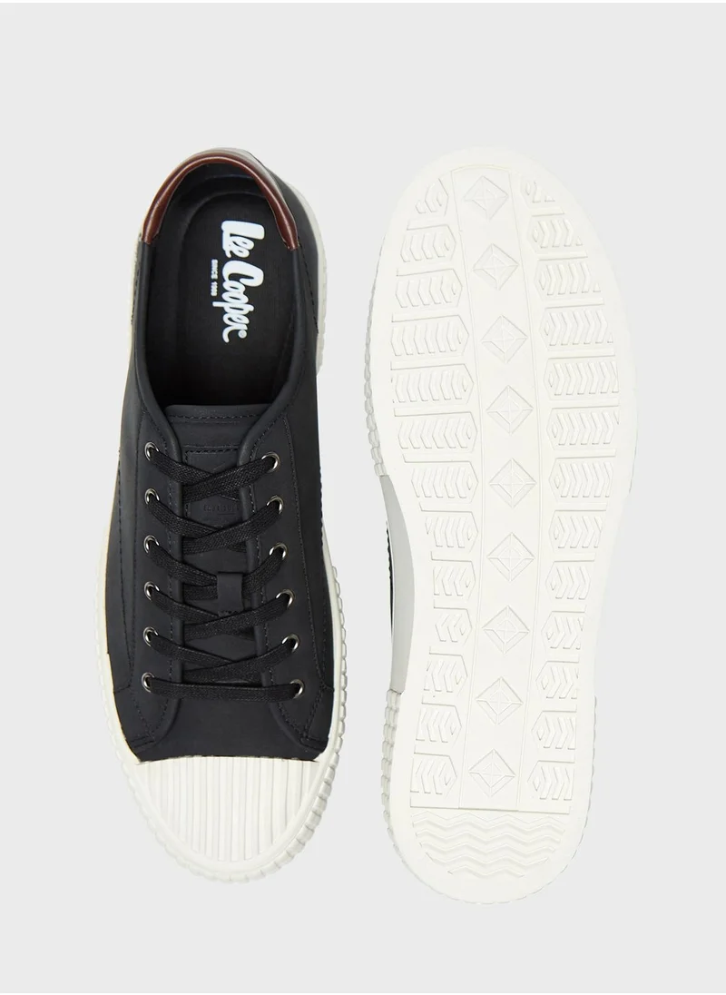 Lee Cooper Lace Up Low Top Sneakers