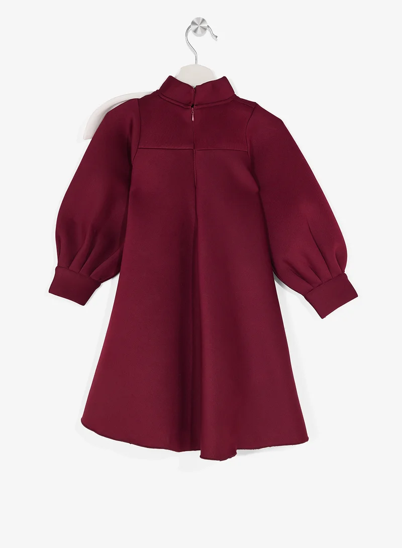 Little Golden Apple Little Puff Sleeve Dress