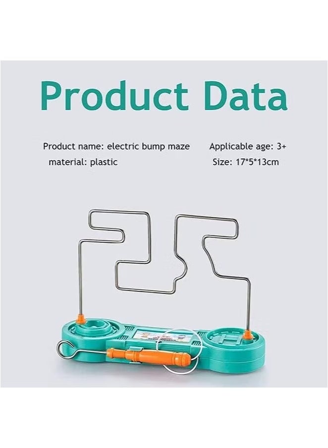 Buzz Wire Game, Collision Electric Shock Maze Game, Intellectual Development Toys, Electric Shock Game Buzzer, Concentration Exercises for Kids Teens Adult  - Image 5