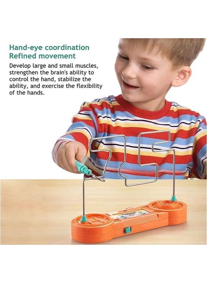 Buzz Wire Game, Collision Electric Shock Maze Game, Intellectual Development Toys, Electric Shock Game Buzzer, Concentration Exercises for Kids Teens Adult  - Image 3