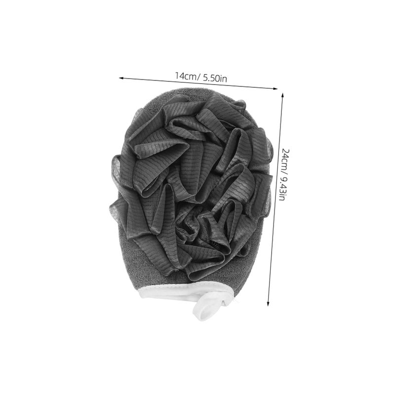Dual Sided Exfoliating Shower Gloves Back Scrubber Set Of 4 For Deep Cleansing - Image 3
