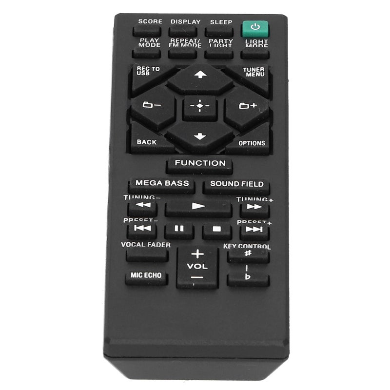 HiFi Audio Remote Control: 100000+ Click Tested Buttons, 6-8 Months Battery Lifespan - No Setup Required Replacement Remote for Sony RMT-AM330U, RMT-AM220U, MHC-V71 Audio Systems - Image 4