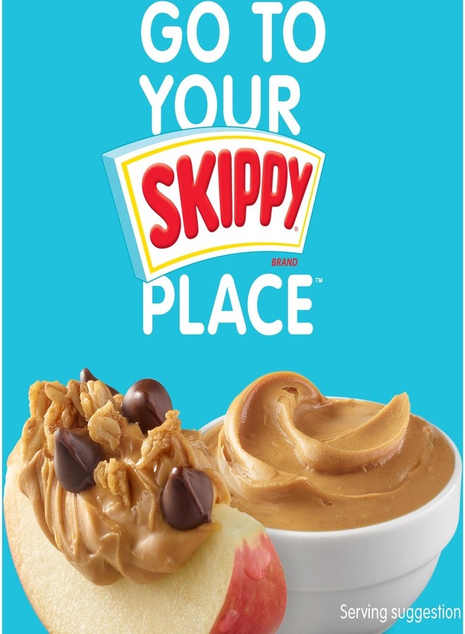 SKIPPY Natural Peanut Butter Creamy Spread, 26.5 oz Jar - Image 4