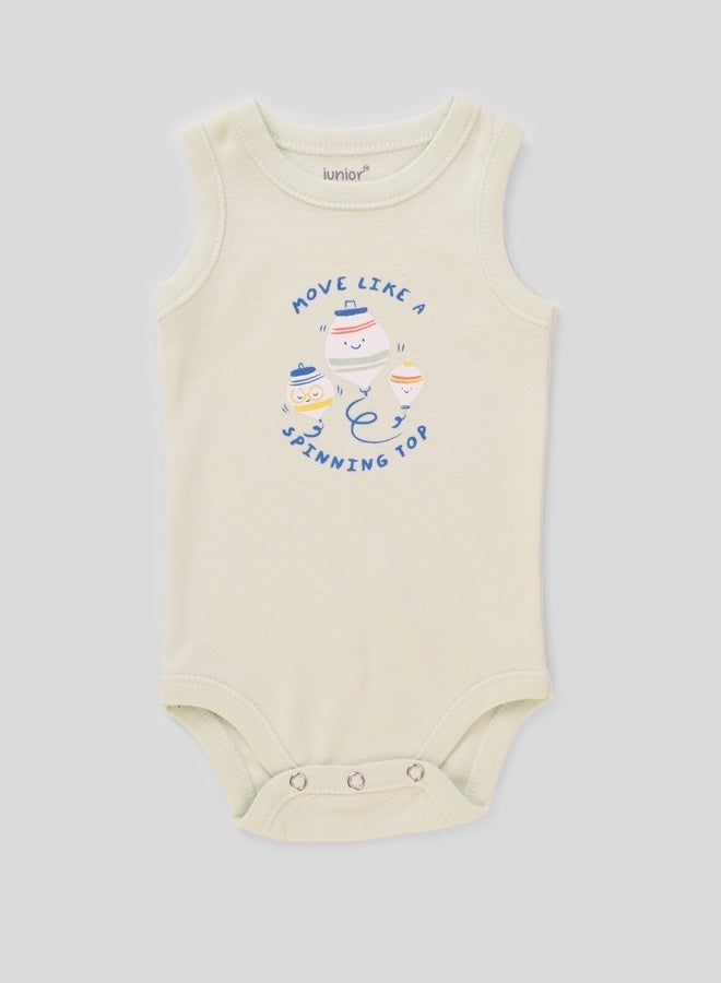 جونيور بادي سوت قطن عبوة 3 قطع بيبي للجنسين - Image 2