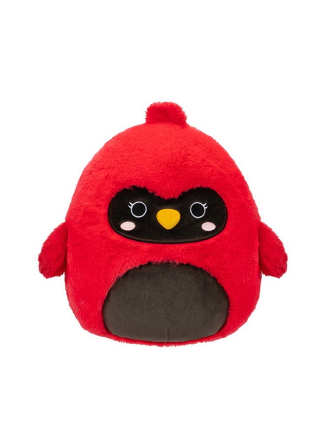 Squishmallows 12 inch Cazlan Red Cardinal Fuzzamallow , Officially Licensed Kellytoy Plush Toy, Colorful Soft Toy, Gift for Kids, Girls & Boys Washable Squishy Stuff Toy Multicolor All Age  - Image 1