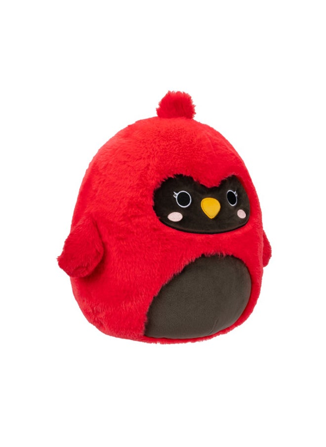 Squishmallows 12 inch Cazlan Red Cardinal Fuzzamallow , Officially Licensed Kellytoy Plush Toy, Colorful Soft Toy, Gift for Kids, Girls & Boys Washable Squishy Stuff Toy Multicolor All Age  - Image 2