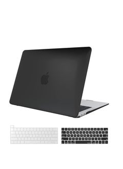 Generic MacBook Pro 13 Case 2022 2016-2020 Release A2338 M1 A2289 A2251 A2159 A1989 A1706 A1708 Hard Case and Keyboard Cover Black  - Image 1