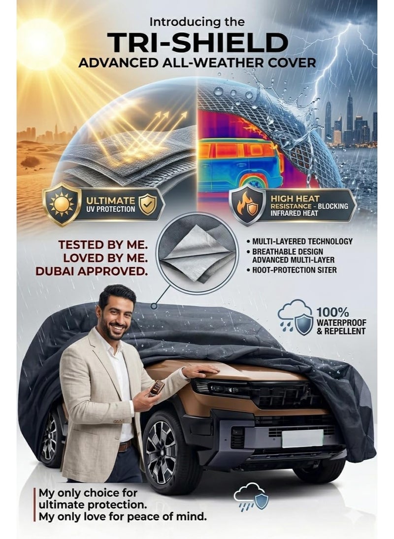 تورنتو غطاء سيارة فاخر 8 طبقات لسيارة جيتور G700 (2024-2026) - مقاوم للماء والرياح والأشعة فوق البنفسجية - حماية شديدة التحمل لجميع الفصول - Image 3