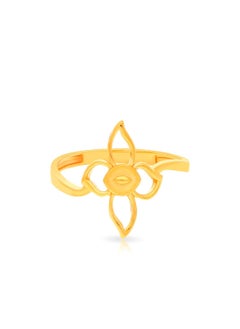 Malabar Gold and Diamonds 22 Carat 916 Purity Yellow Gold Ring RG1226061Y13 For Women  - Image 2
