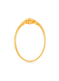 Malabar Gold and Diamonds 22 Carat 916 Purity Yellow Gold Ring RG1226061Y13 For Women  - Image 3