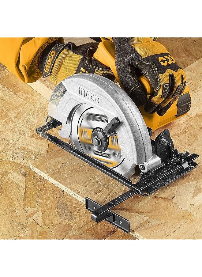 INGCO - Cs18538 1400W Circular Saw With 1 Set Extra Carbon Brushes 4800 Rpm - Image 1