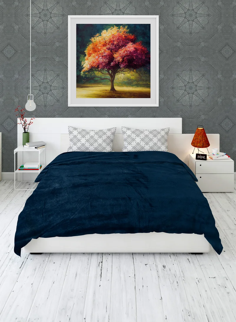 PARAJOHN Flannel Fleece Blanket Double (200x230) For All Season, Fluffy Blanket Warm Bed Throws For Sofa & Bed, Comfortable And Soft Double Flannel Fleece Blanket