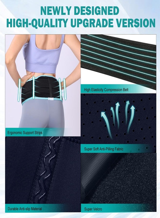 TANDCF Sacroiliac Hip Belt With Double 3D Pad for Women and Men，With Anti Slip Strips Adjustable Pelvic Support Belt for Sciatica, Pelvis, Lumbar & Nerve Pain Si Joint Dysfunction Trochanter brace(Regular) - Image 5