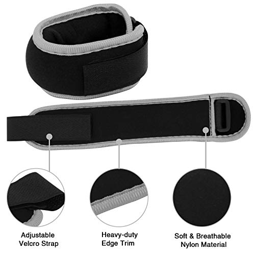 Vaupan Ankle/Wrist Weights, Small Leg Arm Hand Cuff Weights for Women Kids, Exercise Equipment with Adjustable Straps for Fitness Gym Dancing Walking Jogging Gymnastics Aerobics - Image 4