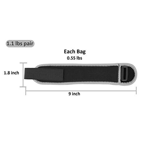 Vaupan Ankle/Wrist Weights, Small Leg Arm Hand Cuff Weights for Women Kids, Exercise Equipment with Adjustable Straps for Fitness Gym Dancing Walking Jogging Gymnastics Aerobics - Image 2