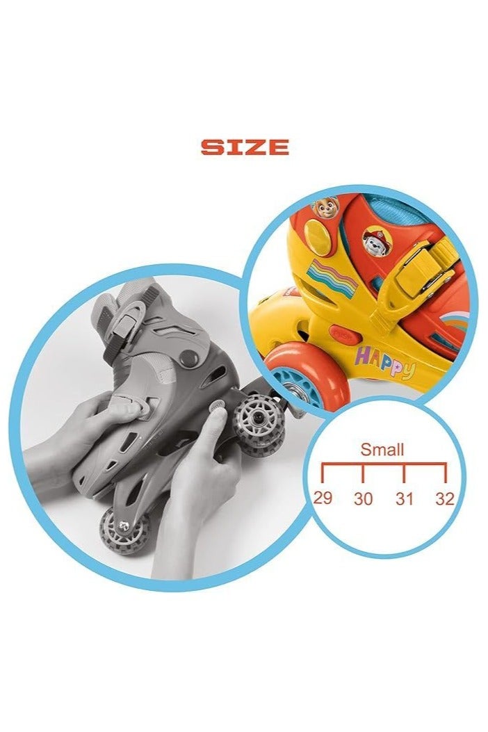 Mondo Paw Patrol Tri Inline Roller Skate, Adjustable Fit to Size 29-32 | Skater | Skates for Kids | Outdoor Adventure - Image 4