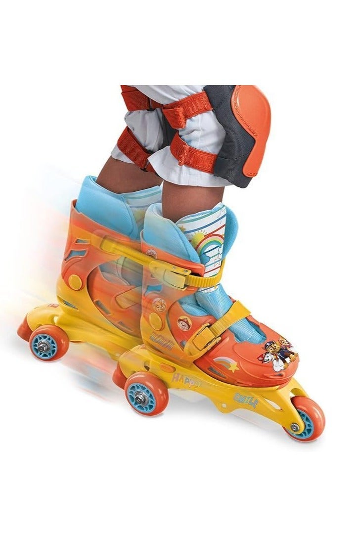 Mondo Paw Patrol Tri Inline Roller Skate, Adjustable Fit to Size 29-32 | Skater | Skates for Kids | Outdoor Adventure - Image 1