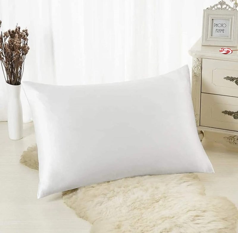 GUFFAW Polyester Microfiber Throw Pillow Filler Small Size 12x20 inches (White) Pack of 1 - Image 1
