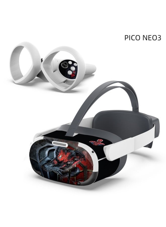Applicable To PICO NEO 3 Game Machine Protective Film All-in-one Anti-scratch Color Film VR Glasses Cartoon Wear-resistant Stickers-Color:015 - Image 5