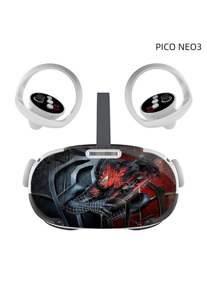 Applicable To PICO NEO 3 Game Machine Protective Film All-in-one Anti-scratch Color Film VR Glasses Cartoon Wear-resistant Stickers-Color:015 - Image 3