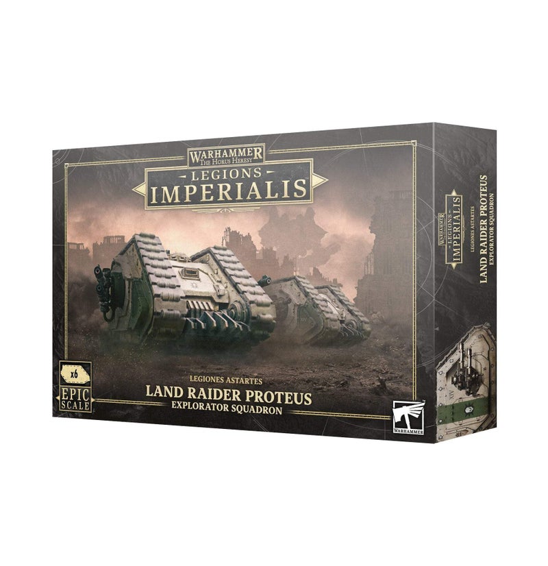 WARHAMMER Horus Heresy LEGIONS IMPERIALIS Land Raider Proteus Explorator Squadron - Image 2