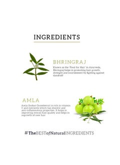 Khadi Natural Amla & Bhringraj Shampoo ; Hair Cleanser For Nourishing Hair ; Shampoo For Smooth & Soft Hair ; Paraben Silicone & Sulphate Free ; Suiatble For All Hair Types ; Powered Botanics  - Image 5